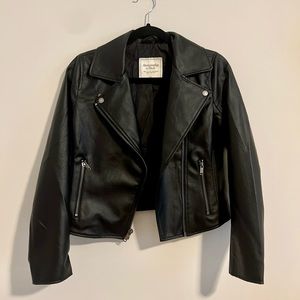 Abercrombie Leather Jacket